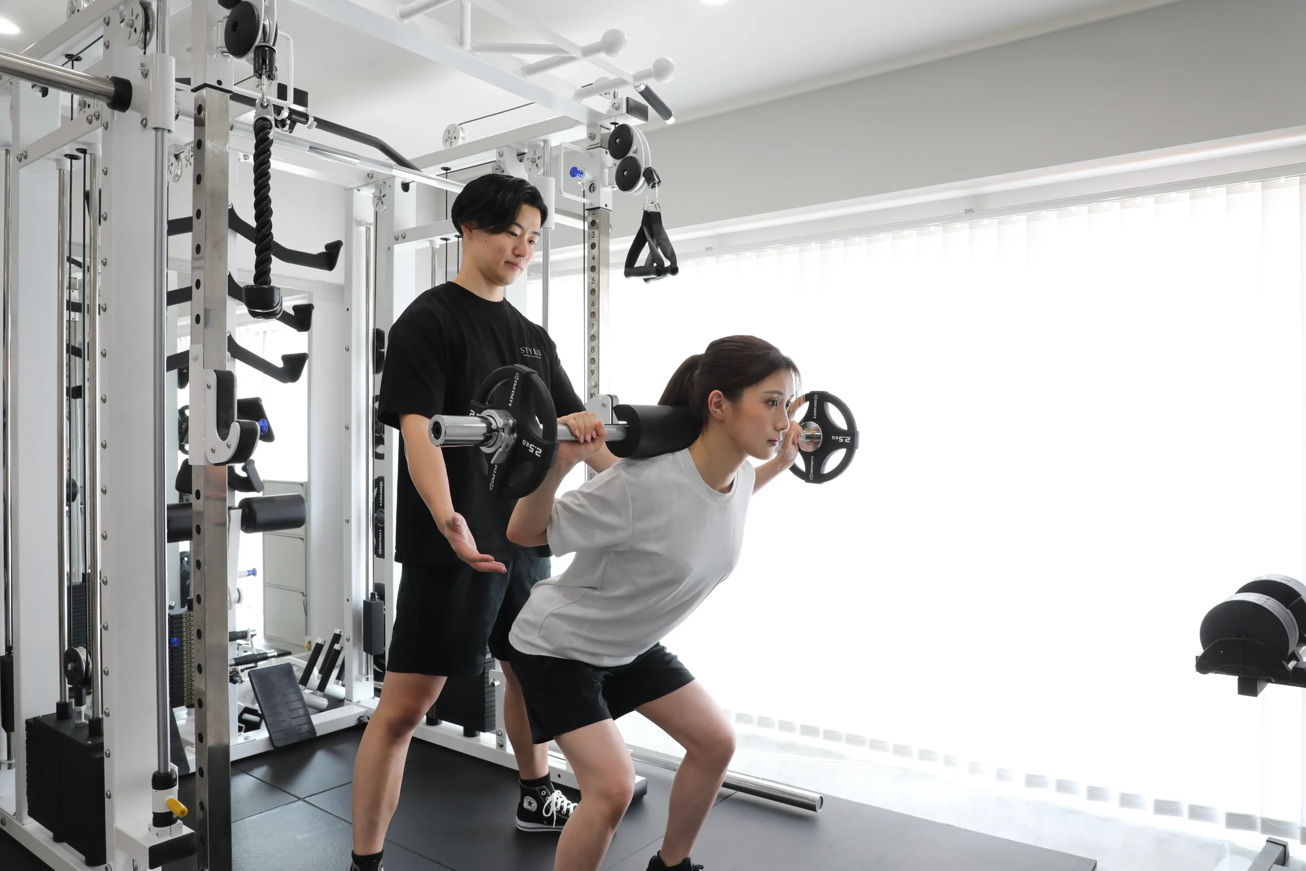 STYLUSでのトレーニング風景