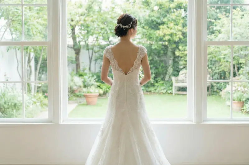 美しいドレス姿