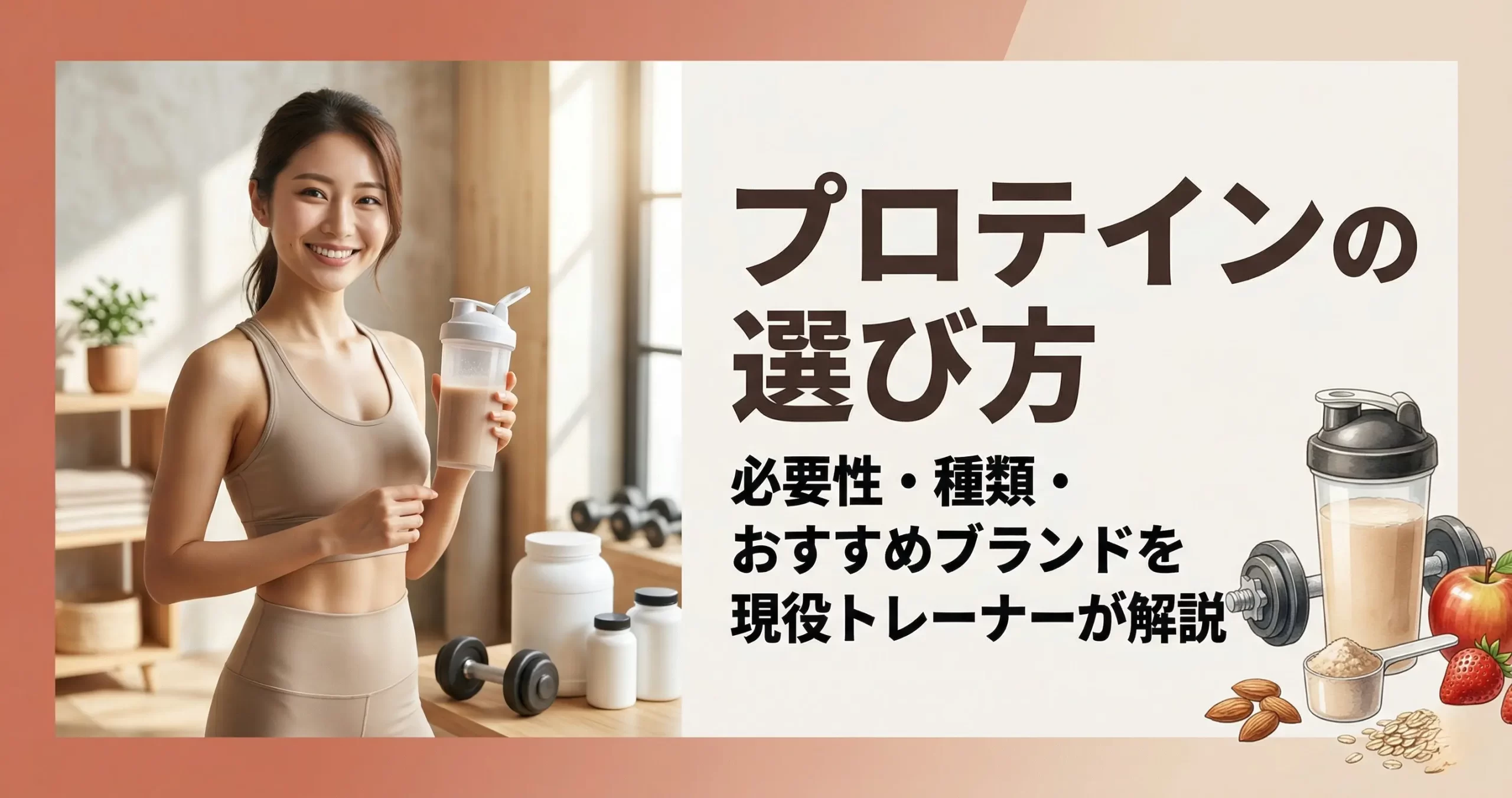 プロテインの選び方